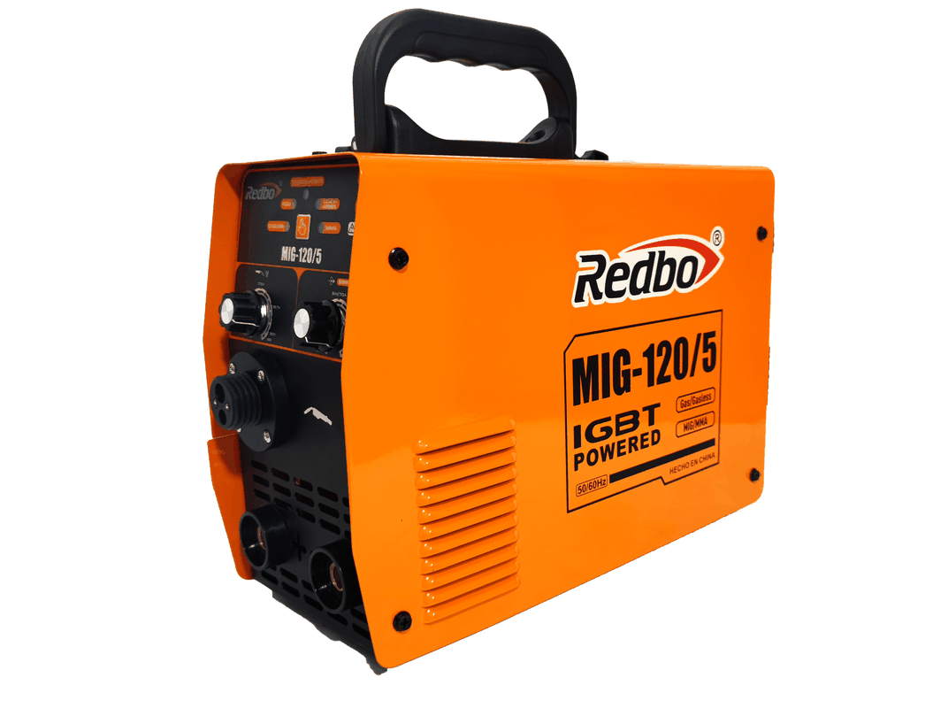 SOLDADORA 3 EN 1 MIG/TIG LIFT/MMA REDBO MIG-120/5kg-2