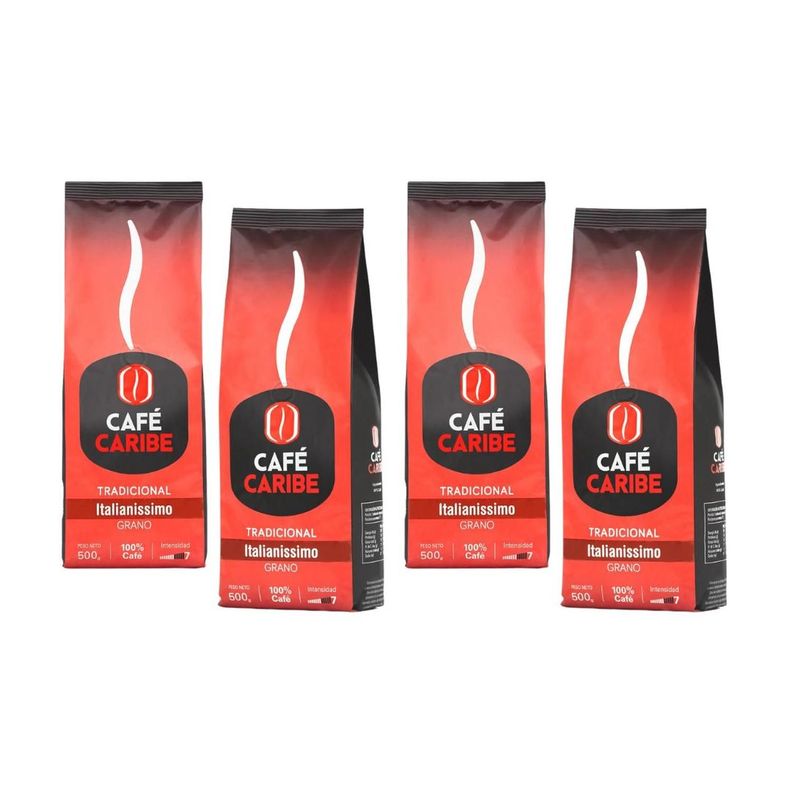 x4 Café Italianissimo Tradicional Grano -  2 kilos-1