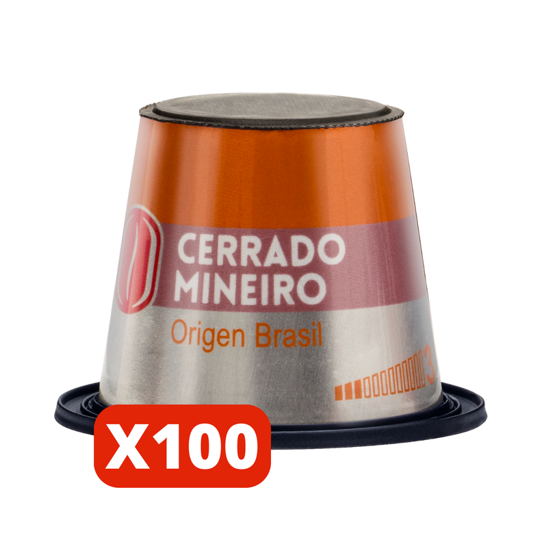 Café Cerrado Mineiro Brasil 100 cápsulas compatibles-0