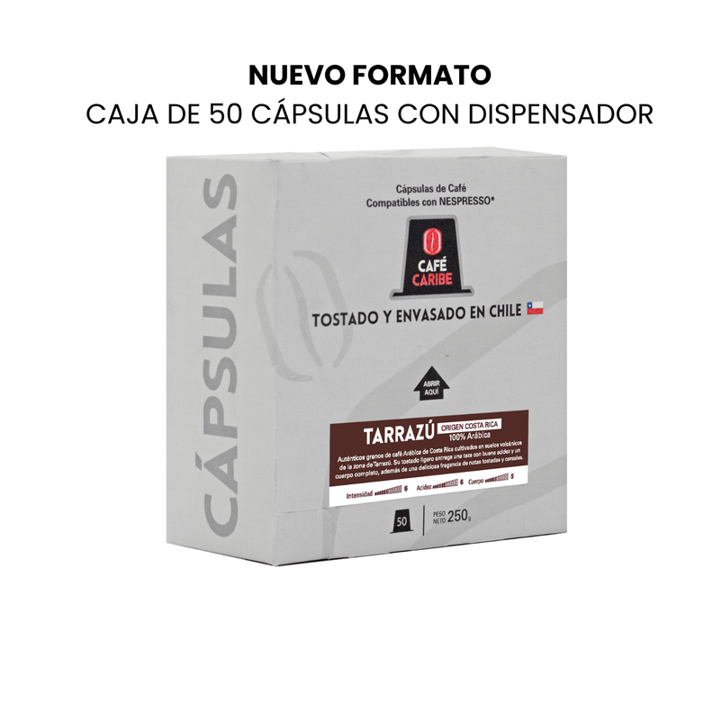 Café Tarrazú Costa Rica 100 cápsulas compatibles-1