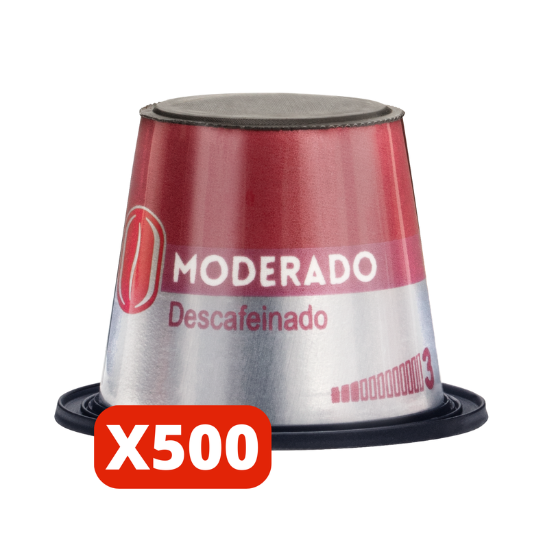 Café Caribe Moderado Descafeinado - 500 Cápsulas Compatibles-0