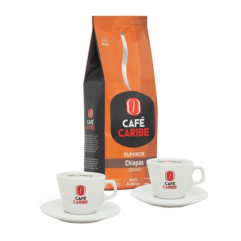 Café en Grano Chiapas + 2 Tazas-0