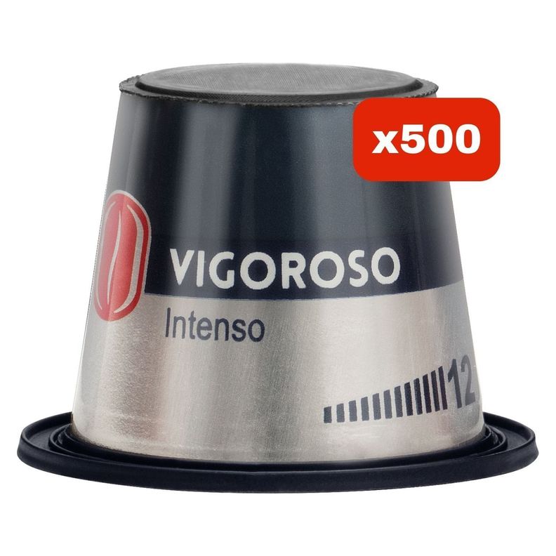 500 cápsulas de café Vigoroso Intenso-0