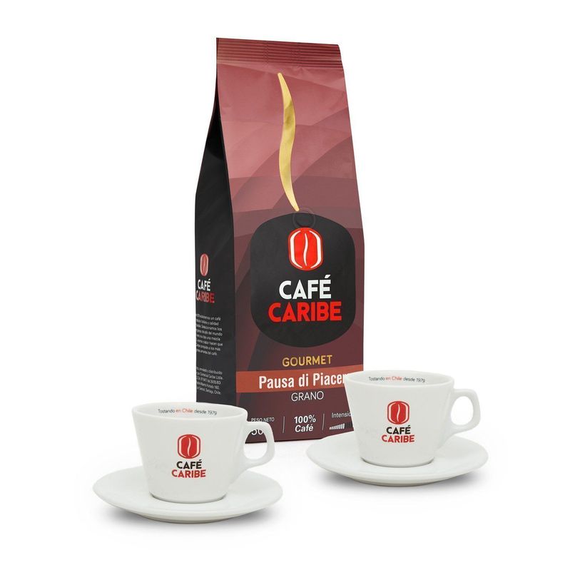 Café en Grano Pausa di Piacere + 2 Tazas-0
