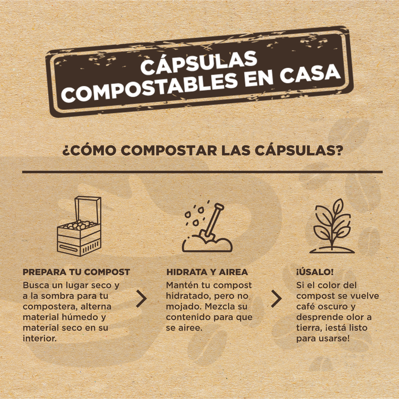 100 Cápsulas Café Con Sentido - Dulce Compañía-1
