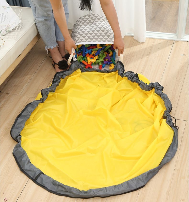 Bolsa De Almacenamiento Juguetes Cesto Canasta Impermeable-1