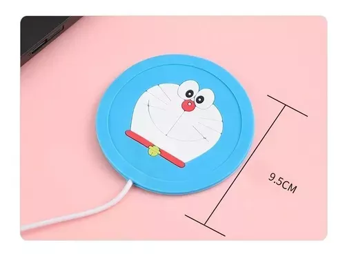 Posavasos Silicona Calentador Usb Motivo Mascota-1