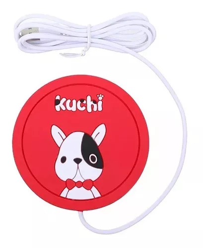 Posavasos Silicona Calentador Usb Motivo Mascota-0