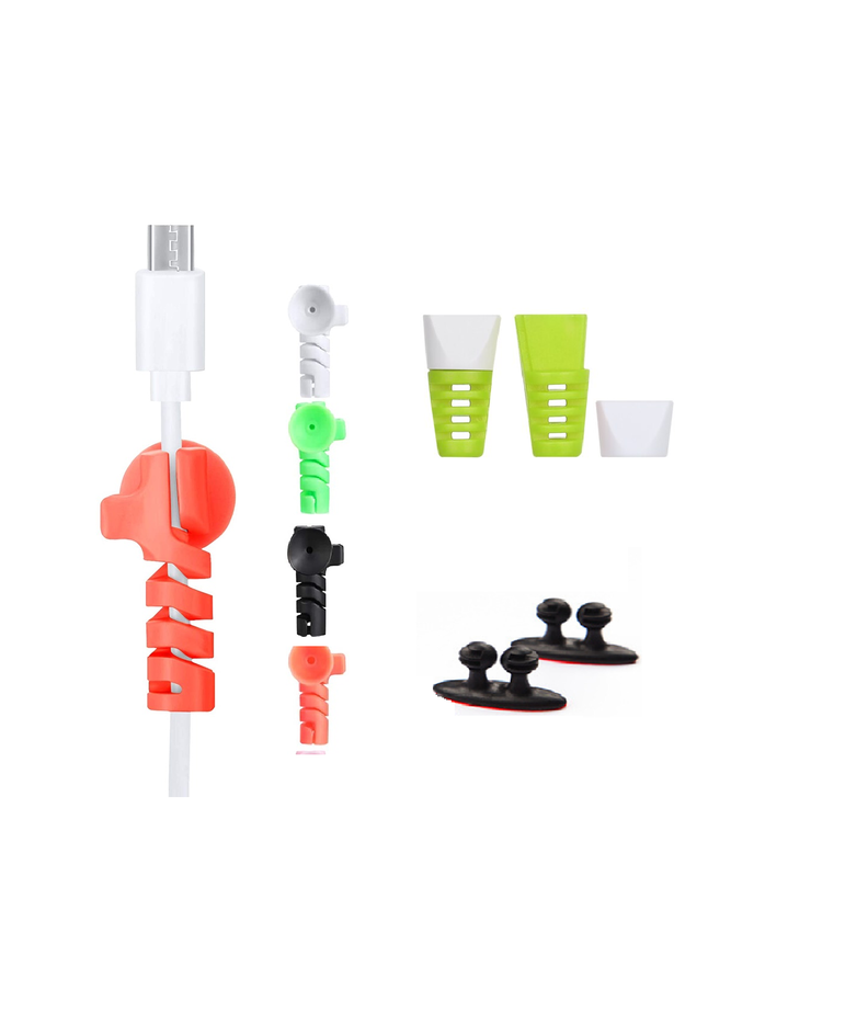 10 Pcs Protectores Para Cable Colores Surtidos Bue-0