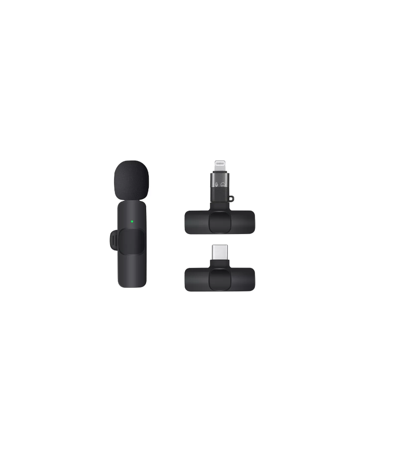 Micrófono Lavalier Solapa Inalámbrico-1