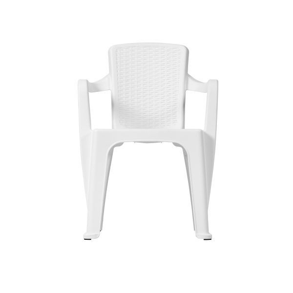 Silla Exterior e Interior Infinity Color blanco MQ QRubber-1