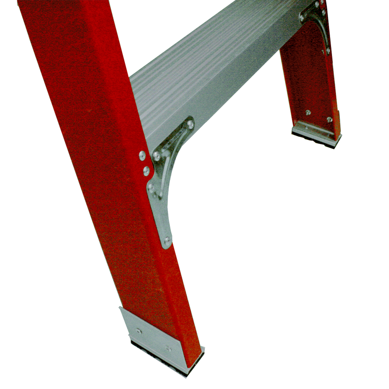 Escalera Tijera Fibra de Vidrio 6 peldaños QRubber-3