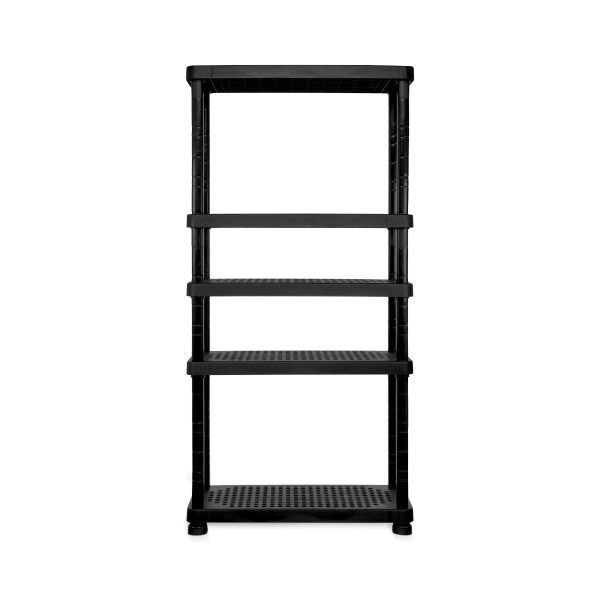 Estantería Modular 5 Niveles Superforte Negro MQ QRubber-1