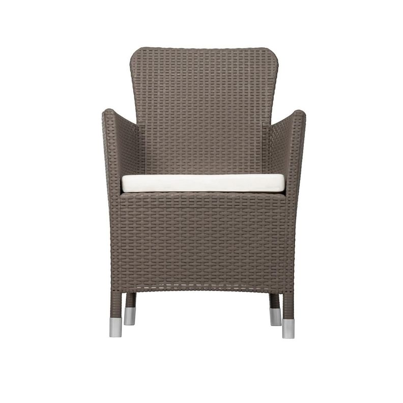 Juego Terraza Capri Mocca tipo Rattán MQ QRubber-1