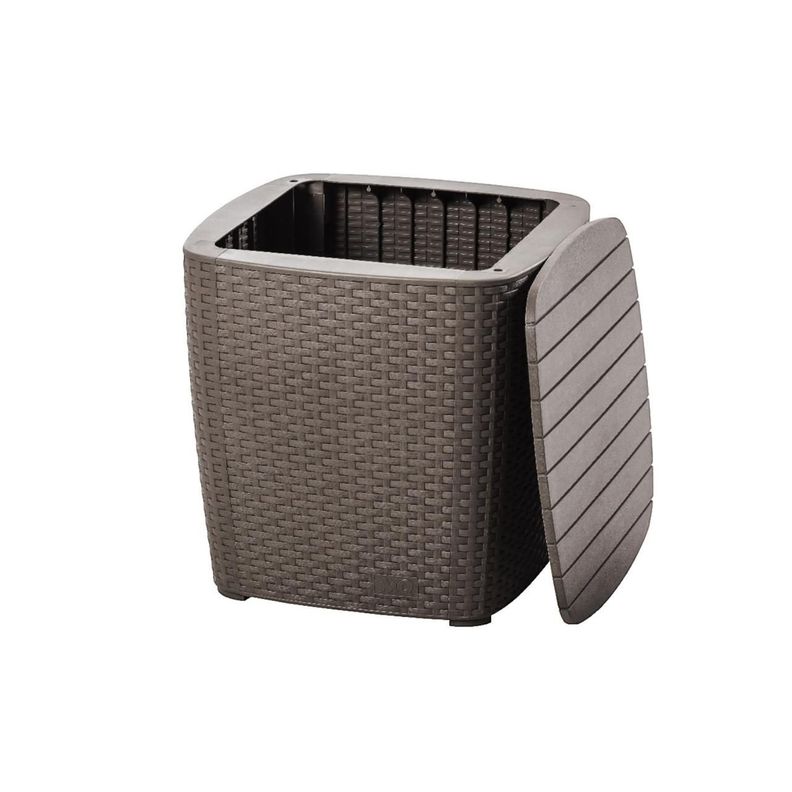 Juego Terraza Capri Mocca tipo Rattán MQ QRubber-4