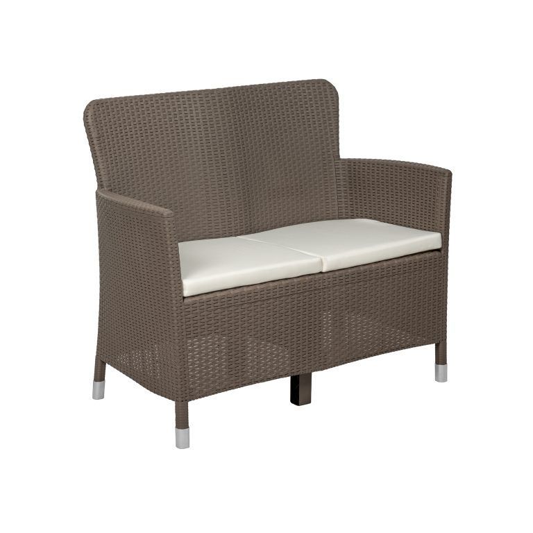 Juego Terraza Capri Comfort Mocca tipo Rattán MQ QRubber-1