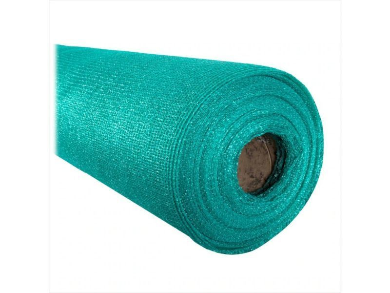 Malla Raschel Verde   4,2 x 100 Mts. Sombra 65% - Qrubber-0