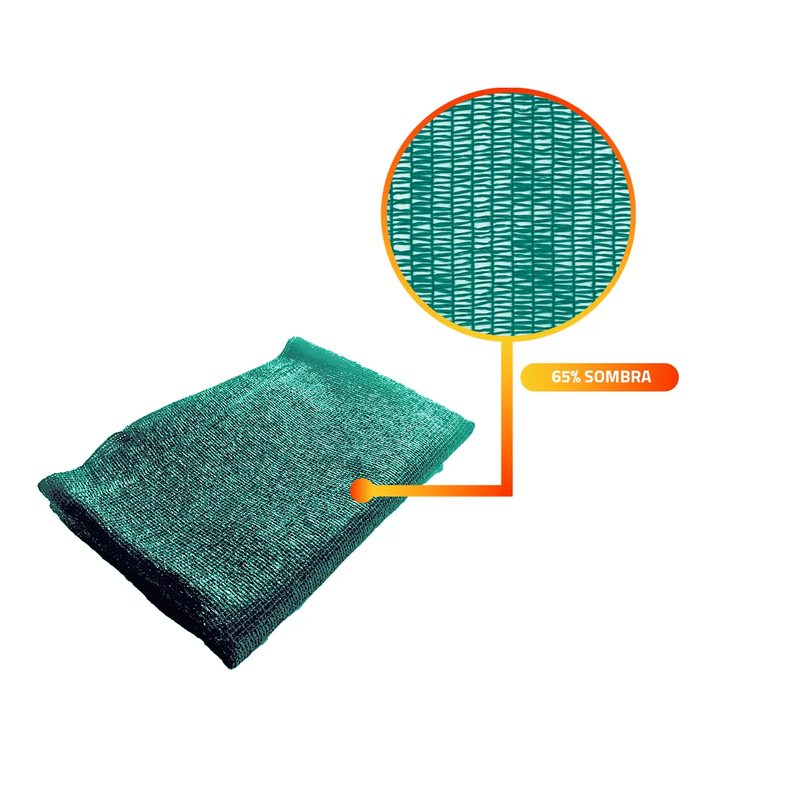 Malla Raschel Verde   4,2 x 100 Mts. Sombra 65% - Qrubber-1