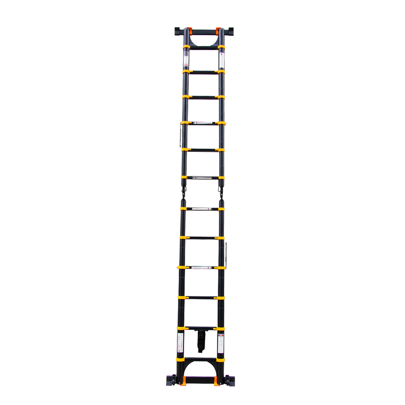 Escalera Aluminio Telescópica Multiuso Retráctil 3,8 QRubber-2