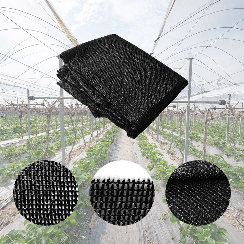 Malla Raschel Negra  2,1 x 100 Mts. Sombra 80% - QRubber-5