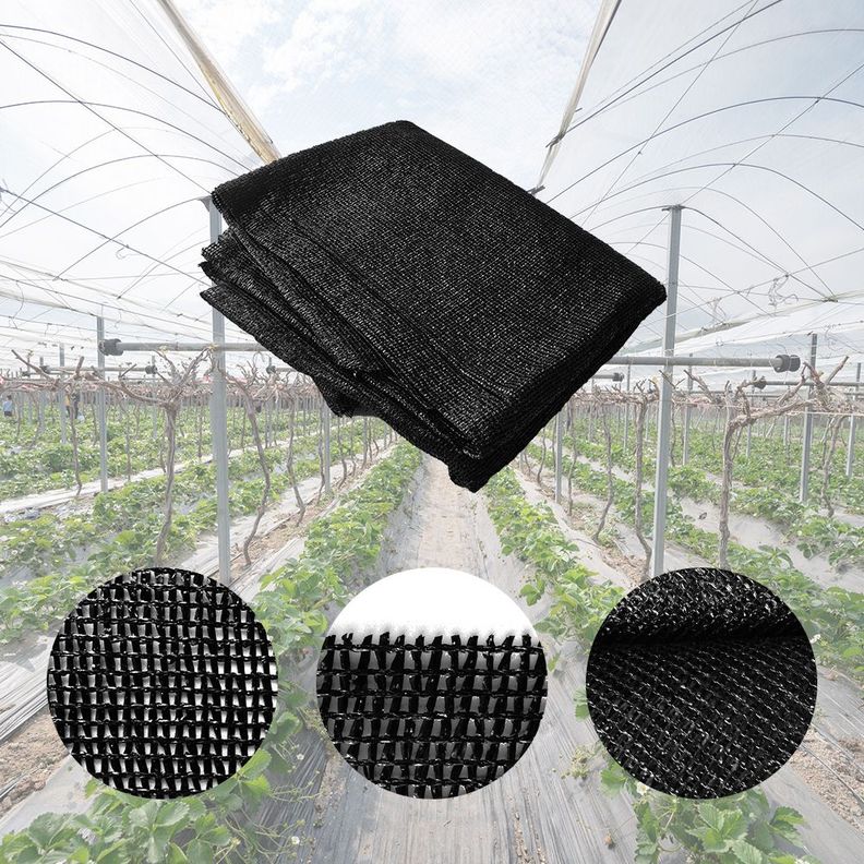Malla Raschel Negra  2,1 x 100 Mts. Sombra 80% - QRubber-4