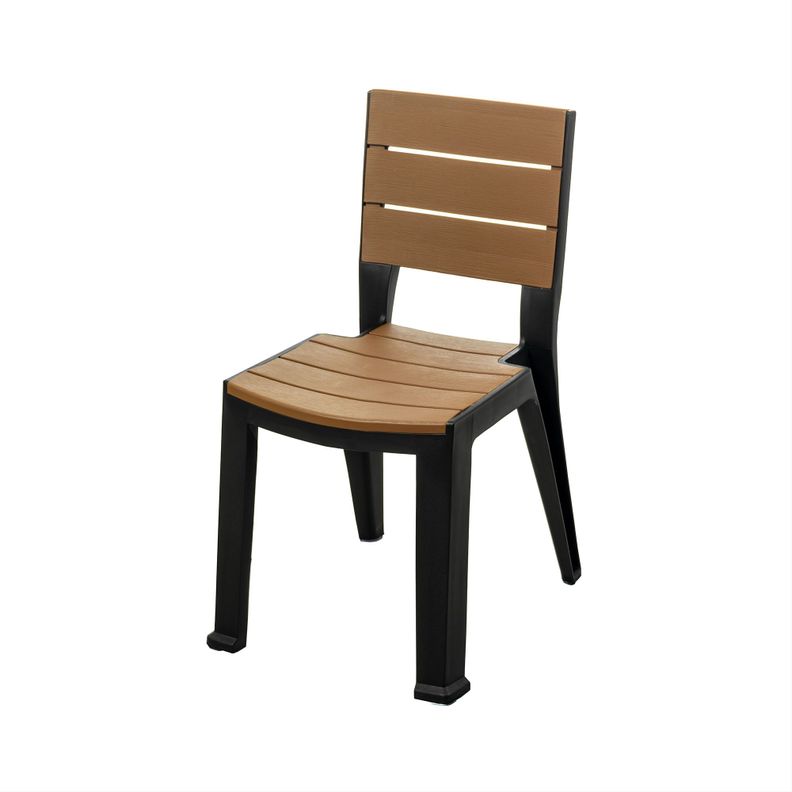 Silla Exterior/interior Modelo Madeira Café MQ - Qrubber-0