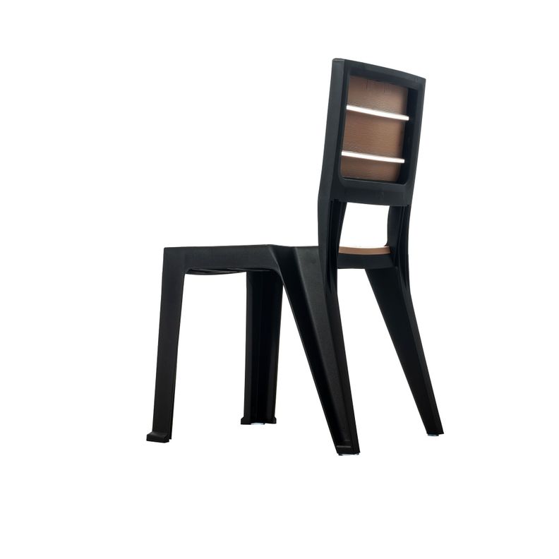 Silla Exterior/interior Modelo Madeira Café MQ - Qrubber-5