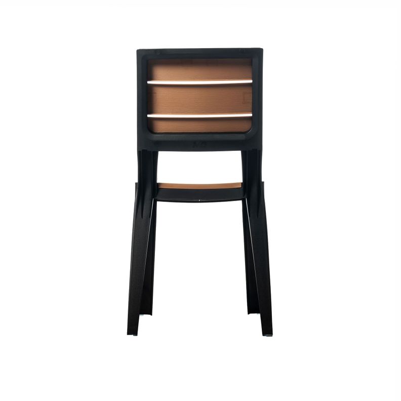 Silla Exterior/interior Modelo Madeira Café MQ - Qrubber-6