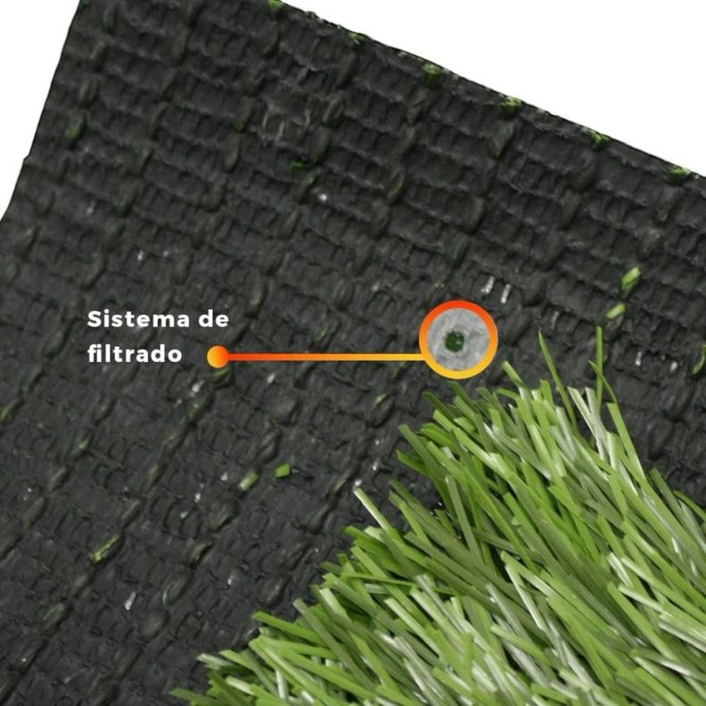Pasto Sintético Deportivo Qgrass 50mm. 4mts x 20mts QRubber-1