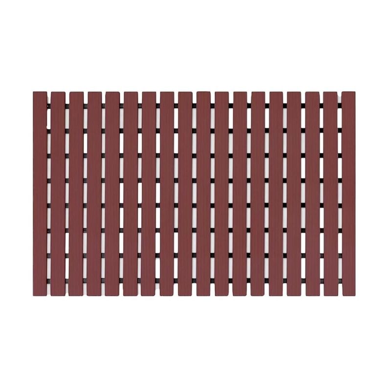 Mat Piso PVC Spa y Zonas Húmedas 91 cm x 13 mts Café Qrubber-2