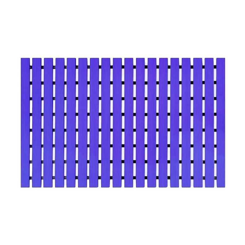 Mat Piso PVC Spa y Zonas Húmedas 91 cm x 13 mts Azul Qrubber-2