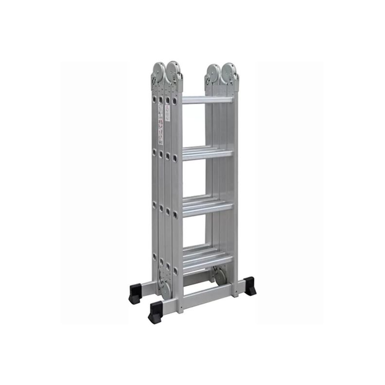 Escalera Aluminio Multiuso 4,6 Mts. QRubber-0