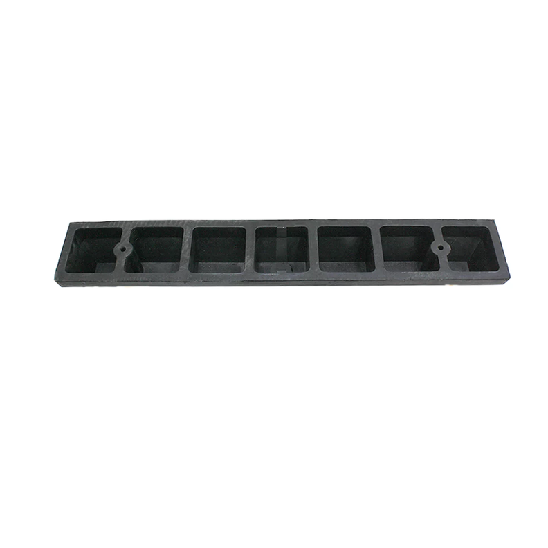 Tope de estacionamiento 90x15x10cm negro / amarillo QRubber-1