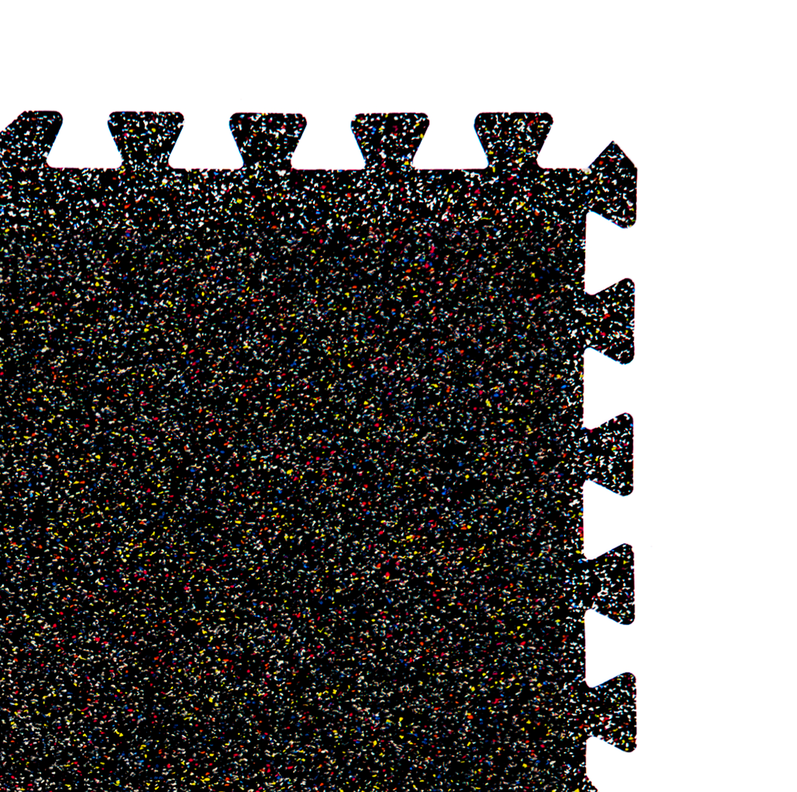 Plancha EPDM 1x1mt 8mm tipo puzzle para gym Qrubber-0