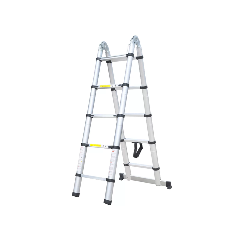 Escalera Aluminio Telescópica Multiuso 3,2 Mts. QRubber-2