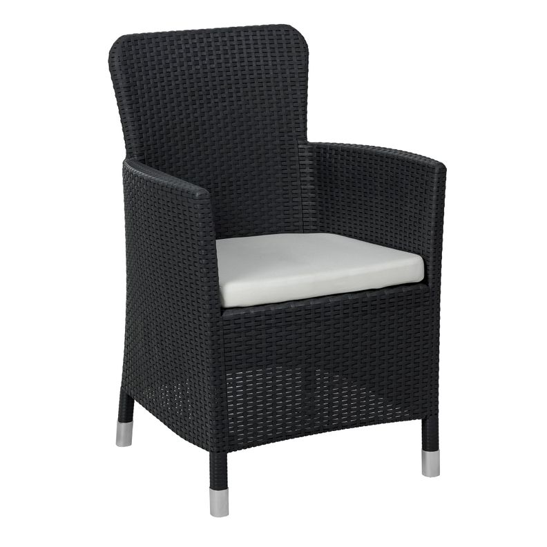 Juego Terraza Capri Comfort Grafito tipo Rattán MQ QRubber-2