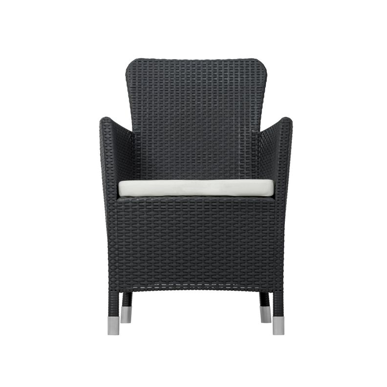 Juego Terraza Capri Comfort Grafito tipo Rattán MQ QRubber-3