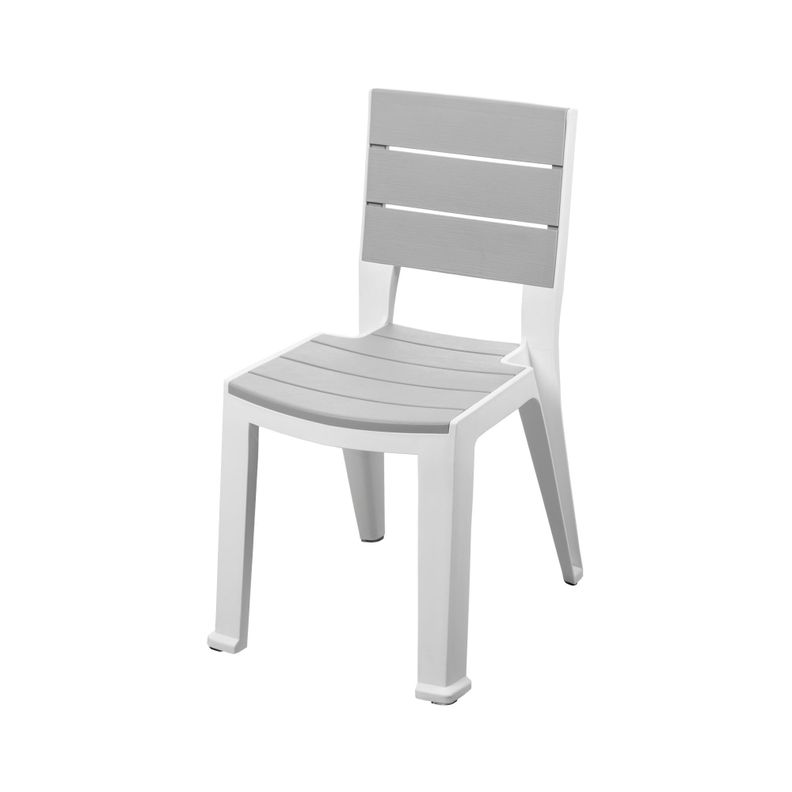 Silla Exterior/interior Modelo Madeira Plateada MQ - Qrubber-0