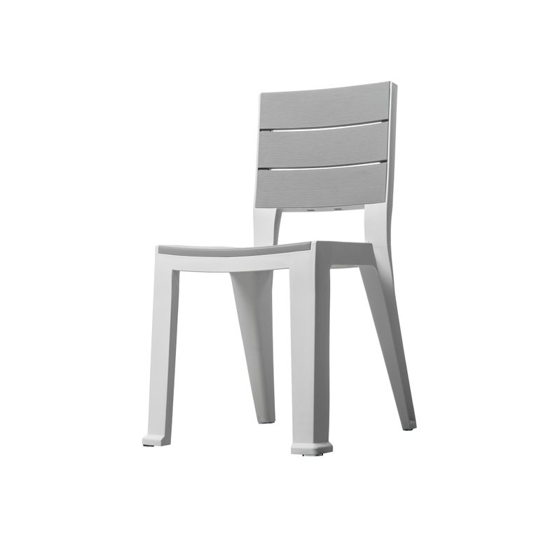 Silla Exterior/interior Modelo Madeira Plateada MQ - Qrubber-3