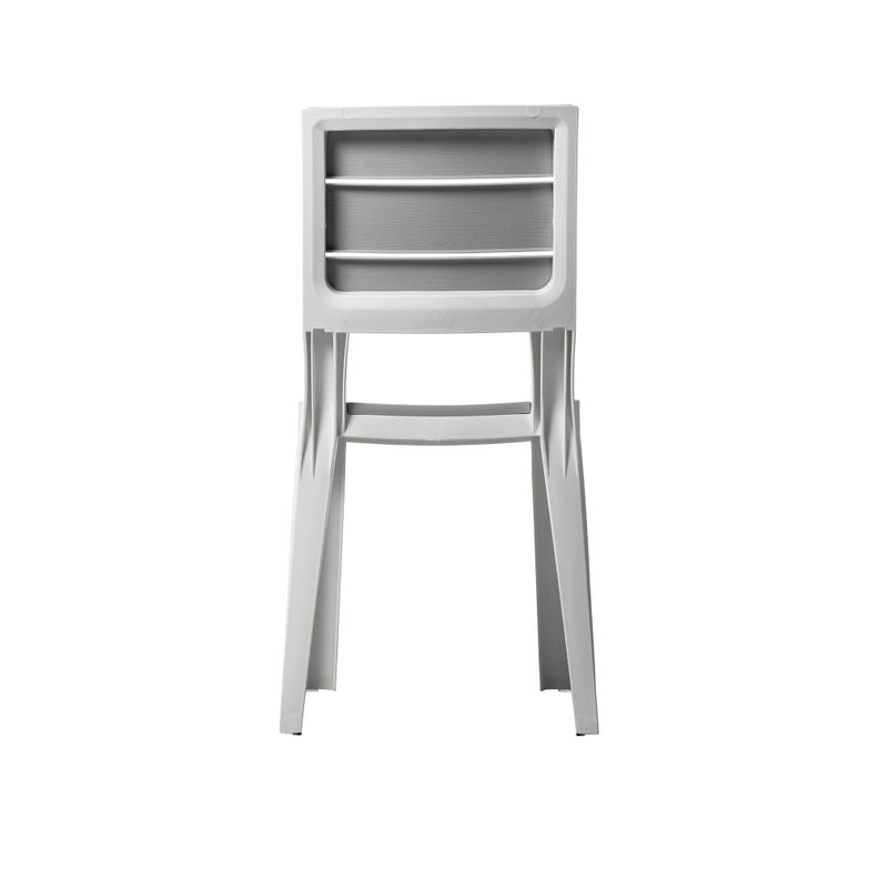 Silla Exterior/interior Modelo Madeira Plateada MQ - Qrubber-6