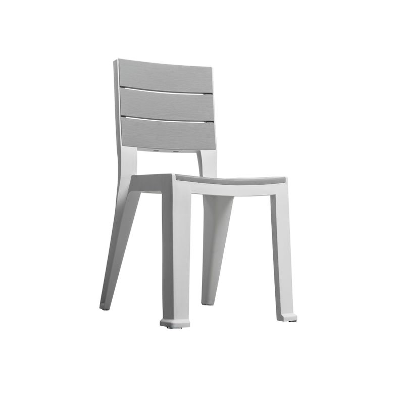 Silla Exterior/interior Modelo Madeira Plateada MQ - Qrubber-9