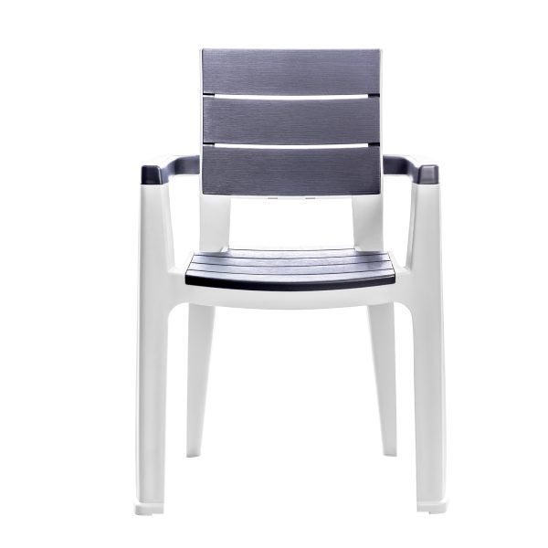 Silla exterior interior Modelo Madeira Color cuarzo - MQ-1