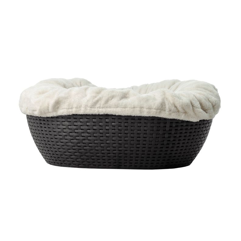 Cama para Mascotas Acolchada Café Oscuro MQ QRubber-2