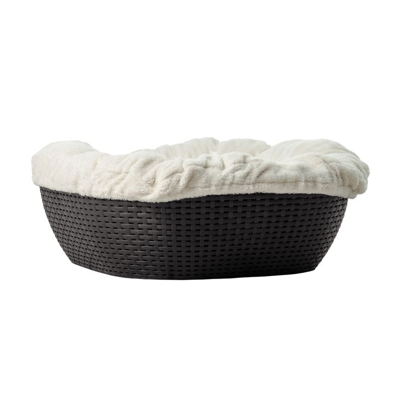 Cama para Mascotas Acolchada Café Oscuro MQ QRubber-3