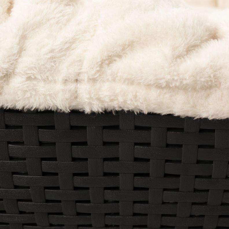 Cama para Mascotas Acolchada Café Oscuro MQ QRubber-6