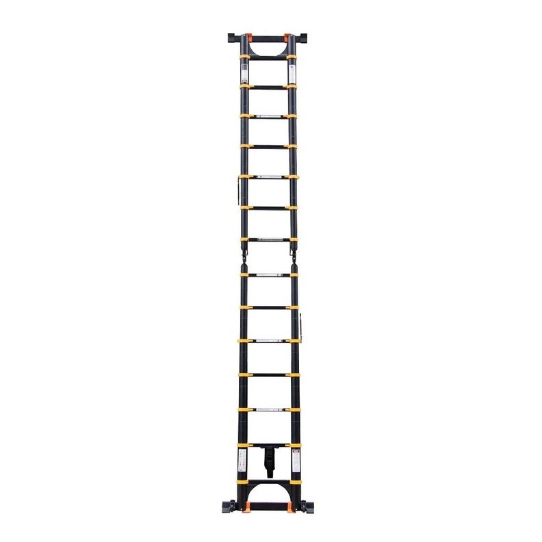 Escalera Aluminio Telescópica Multiuso Retráctil 4,4 QRubber-2