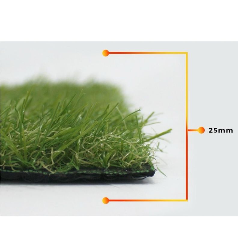 Pasto Sintético Puerto Varas 25mm. 2mts x 10mts Qrubber-3