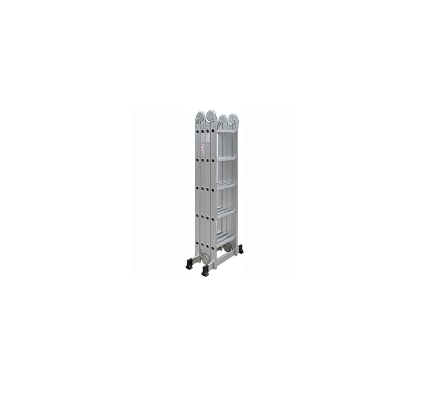 Escalera Aluminio Multiuso 5,7 Mts. QRubber-0
