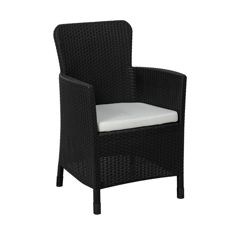 Juego Terraza Capri Café Oscuro tipo Rattán MQ QRubber-2