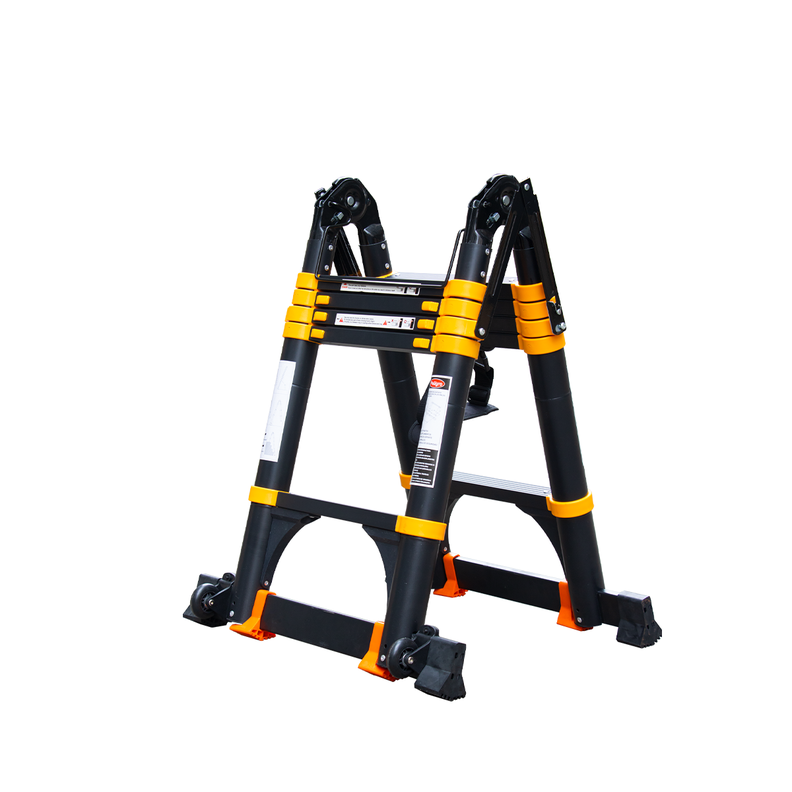 Escalera Aluminio Telescópica Multiuso Retráctil 3,2 QRubber-0
